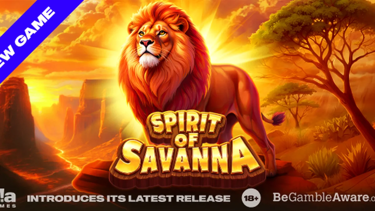 Pemandangan alam liar savana yang menjadi tema utama slot Spirit of Savanna